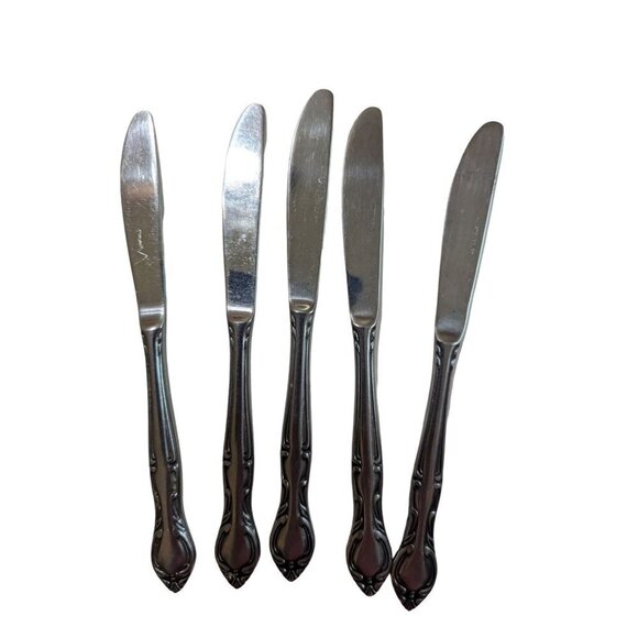 Hampton Court Modern Solid Knife 8 7/8 in set of 5 - Picture 2 of 4